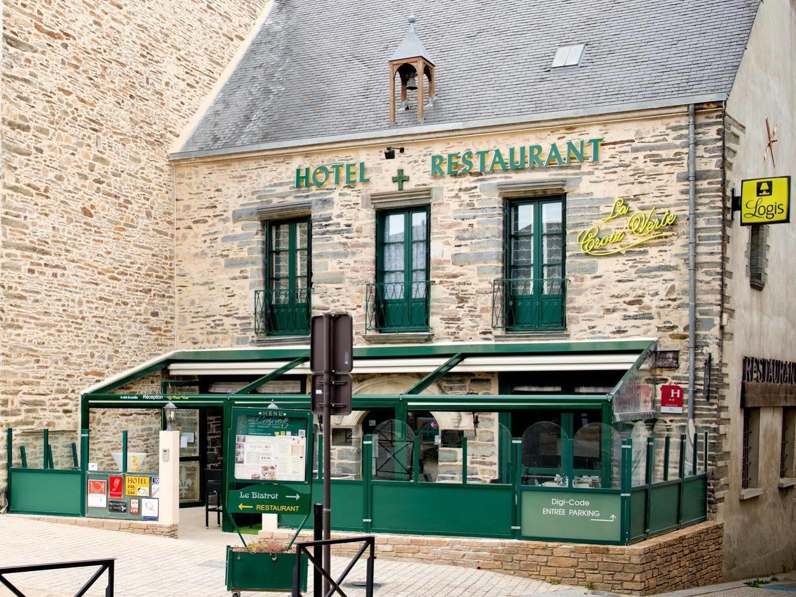 Hotel La Croix Verte - Le Relais Des Moulins Bain-de-Bretagne Exterior foto