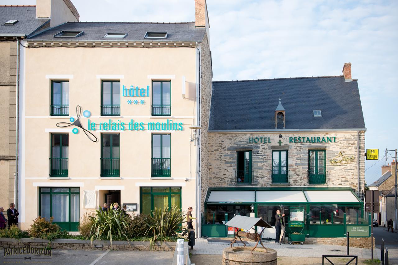 Hotel La Croix Verte - Le Relais Des Moulins Bain-de-Bretagne Exterior foto